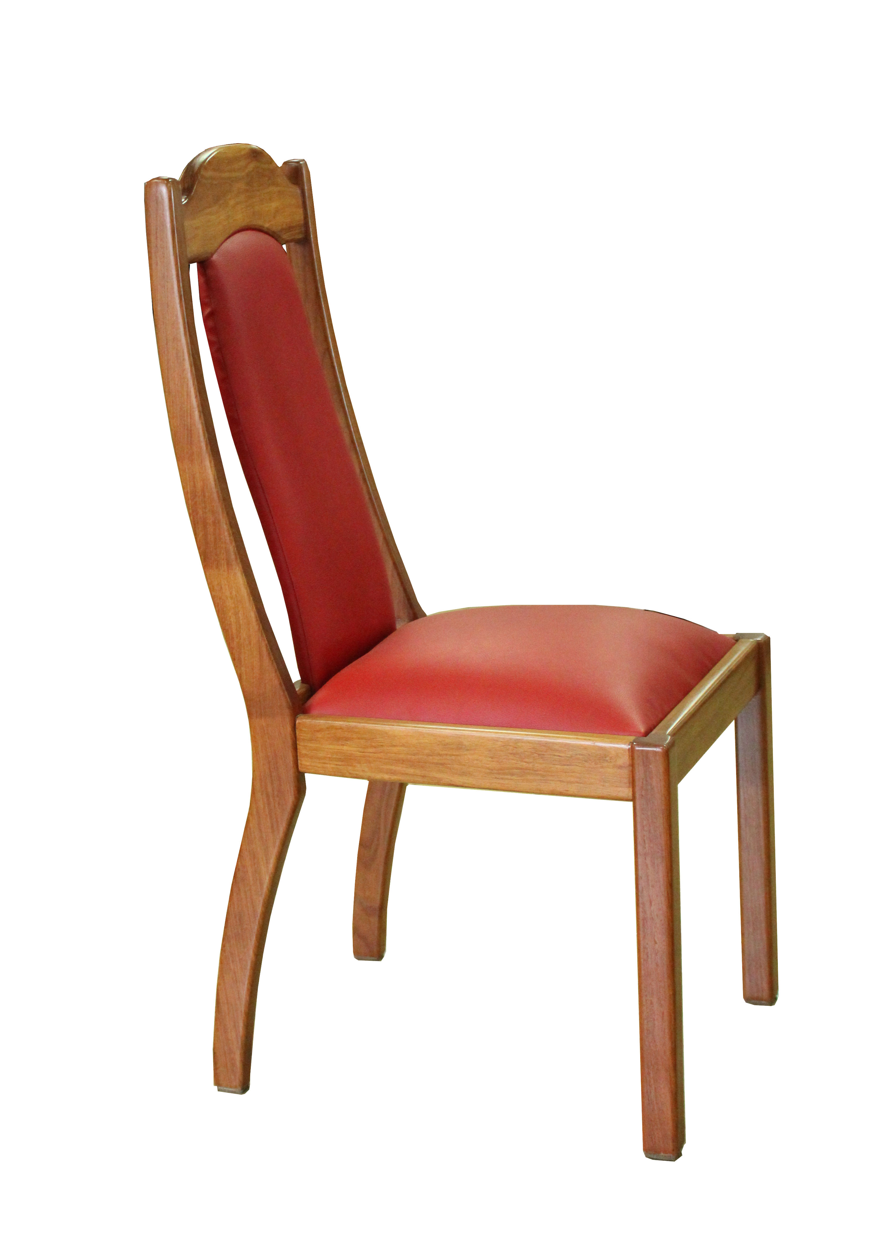 Chair with red cuisine