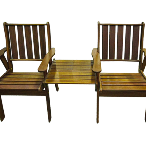 Jack & Jill  Wood Chair